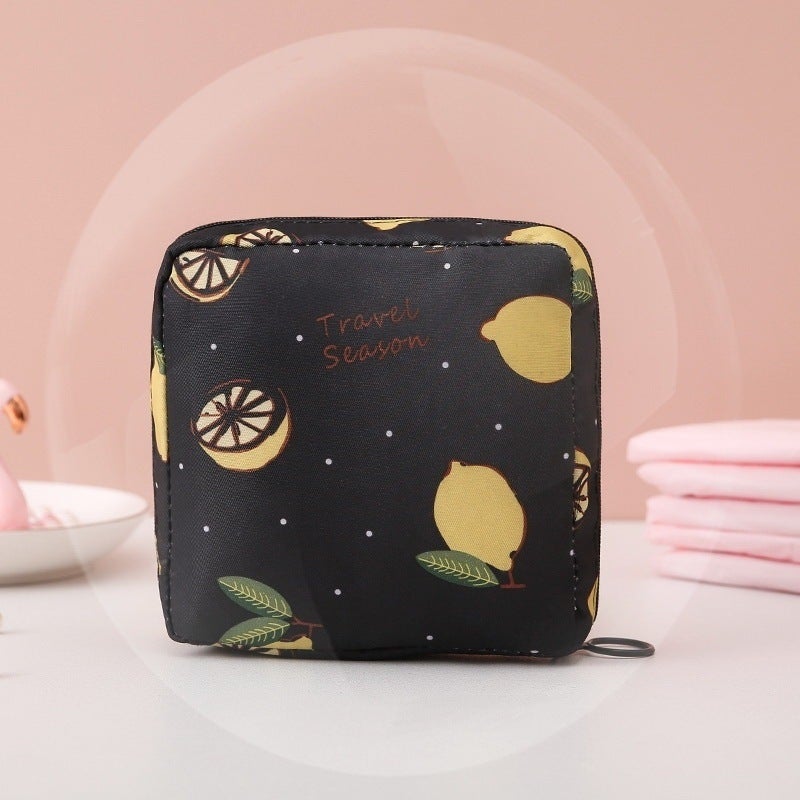Sanitary Napkin Storage Bag Portable Cosmetics Lipstick Storage Bag Aunt Napkin Sanitary Napkin Storage Bag - Image 5